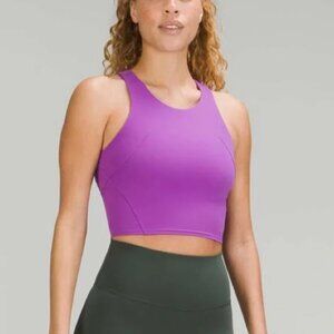 LULULEMON Invigorate Bra Athletic Top in Moonlight Magenta Size 10
